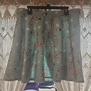Disney Pixar UP Blue Skater Skirt with allover print